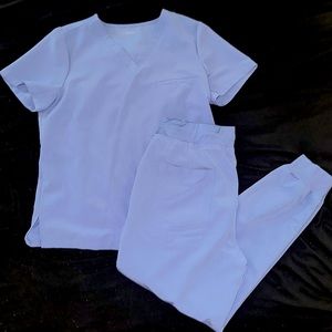 Mandala Jogger Scrub Set